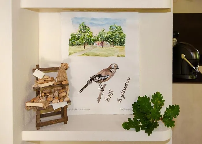 La Ghiandaia Alojamento de Acomodação e Pequeno-almoço